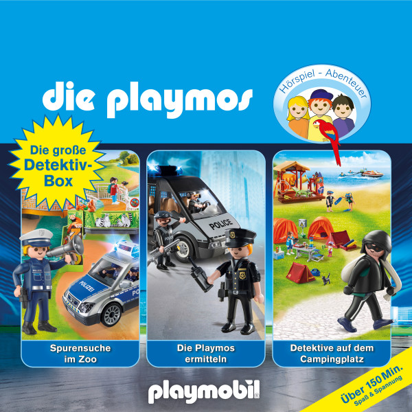 Die große Detektiv-Box - Das Original Playmobil Hörspiel, Folgen 46, 66, 73