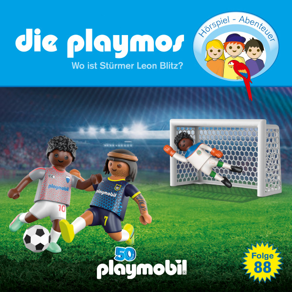 Die Playmos - Das Original Playmobil Hörspiel, Folge 88: Wo ist Stürmer Leon Blitz?