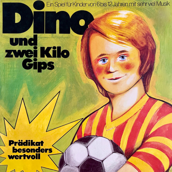 Dino und zwei Kilo Gips